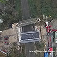 Luftaufnahmen zur Bauüberwachung mittels Kameradrohne