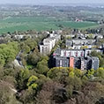 Luftaufnahmen mit Kamera-Drohne aus der Bochumer Hustadt