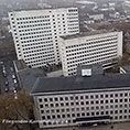 Luftaufnahmen vom Landgericht / Amtsgericht Bochum mit Drohne