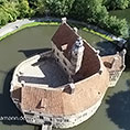 Luftaufnahmen der Burg Vischering in Lüdinghausen mit unserer Drohne